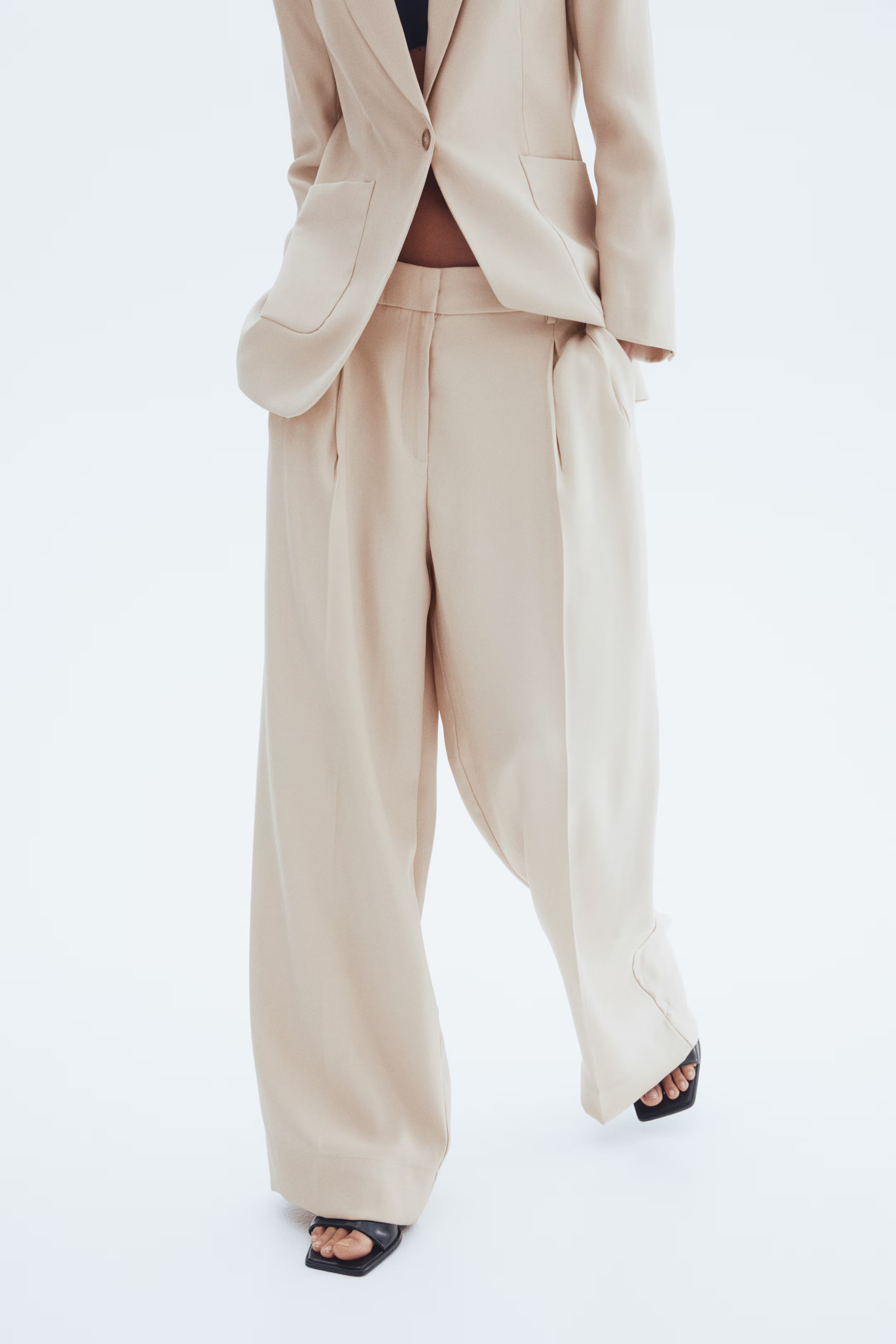 Wide-Leg Dress Pants | H&M (US + CA)