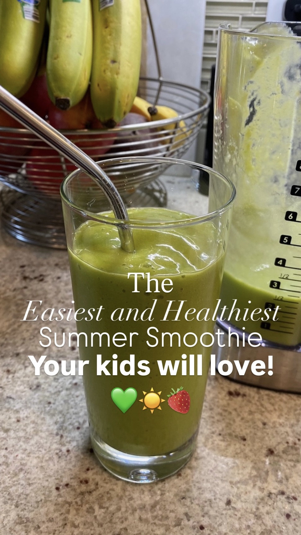 Join me in making the easiest and healthiest summer smoothie!

Listen, I’m no expert and I’m not in the kitchen much but I’ve made this smoothie for my kids for almost 15 years now and every time they suck it down! It’s perfect to keep the sniffles away, hide tons of spinach in and it requires minimal effort! We drank this constantly during Covid and still during flu season! Packed with vitamins and nutrients! 

All you need is:
couple handfuls of spinach
1 cup frozen strawberries
1 cup frozen blueberries
2 bananas 
1 cup orange juice

We grab organic produce and buy frozen berries in blulk at @costco where they have also have an organic option. Hey, if you’re gonna do it. Do it right and get the clean ingredients. Having kids really changed my choices and I looked at their little bodies at clean slates and I wanted to keep them that way for as long as possible. 

Mix it all up and they’ll never know there’s spinach in this sweet, nutrient packed, delight! I was gifted our @subzeroandwolf blender and it’s so fast and mixes the ingredients so well! You seriously only need 3 fresh ingredients on hand! 

You could always add a scoop of protein. Approved by my 17, 12 and 4 year old!!!! 

#momlife #weekend #healthysmoothierecipes #healthysnacks #family snacks smoothie

#LTKdayinmylife #LTKmomlife #LTKfitnessgoals