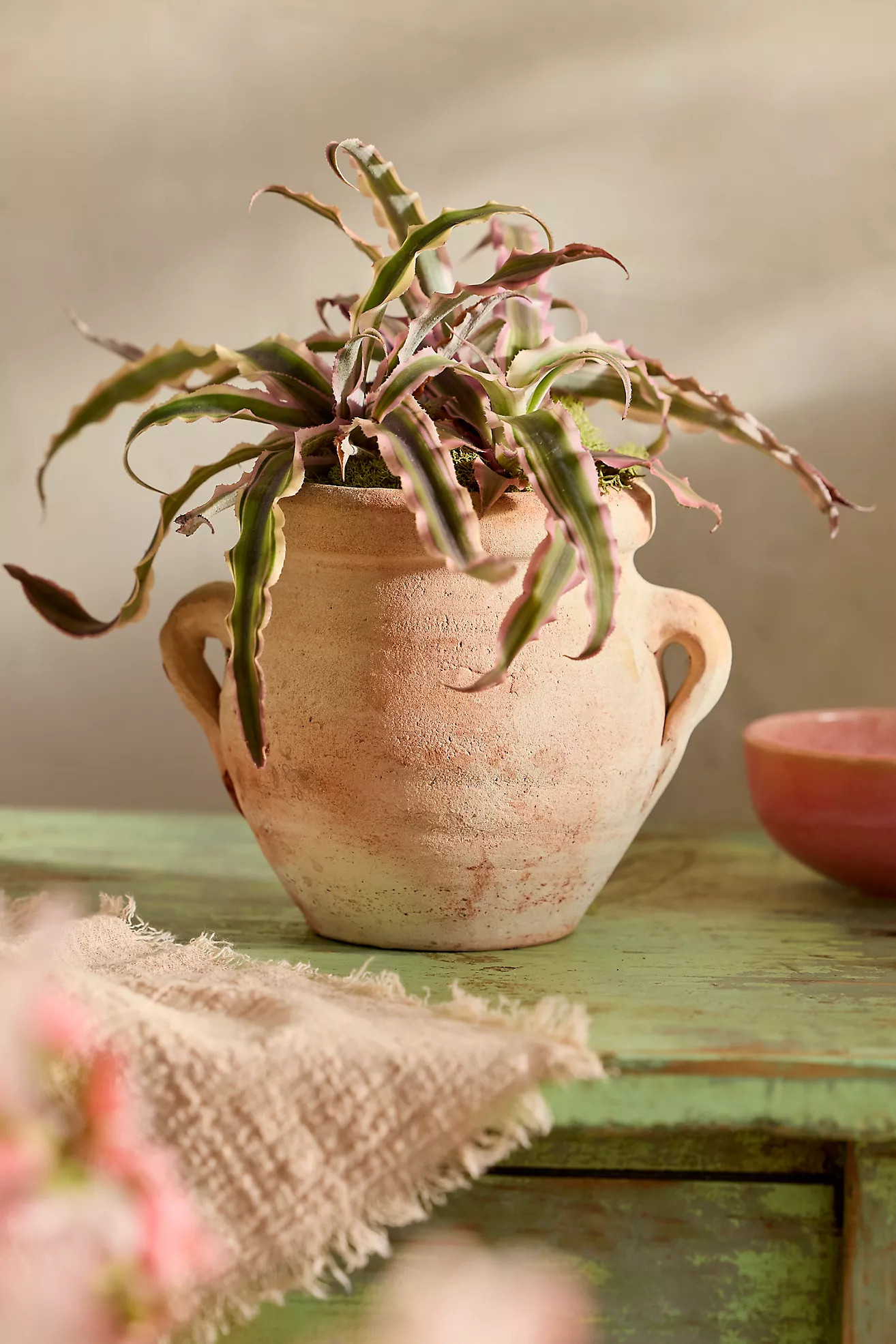 Double Handle Terracotta Jar Planter | Terrain