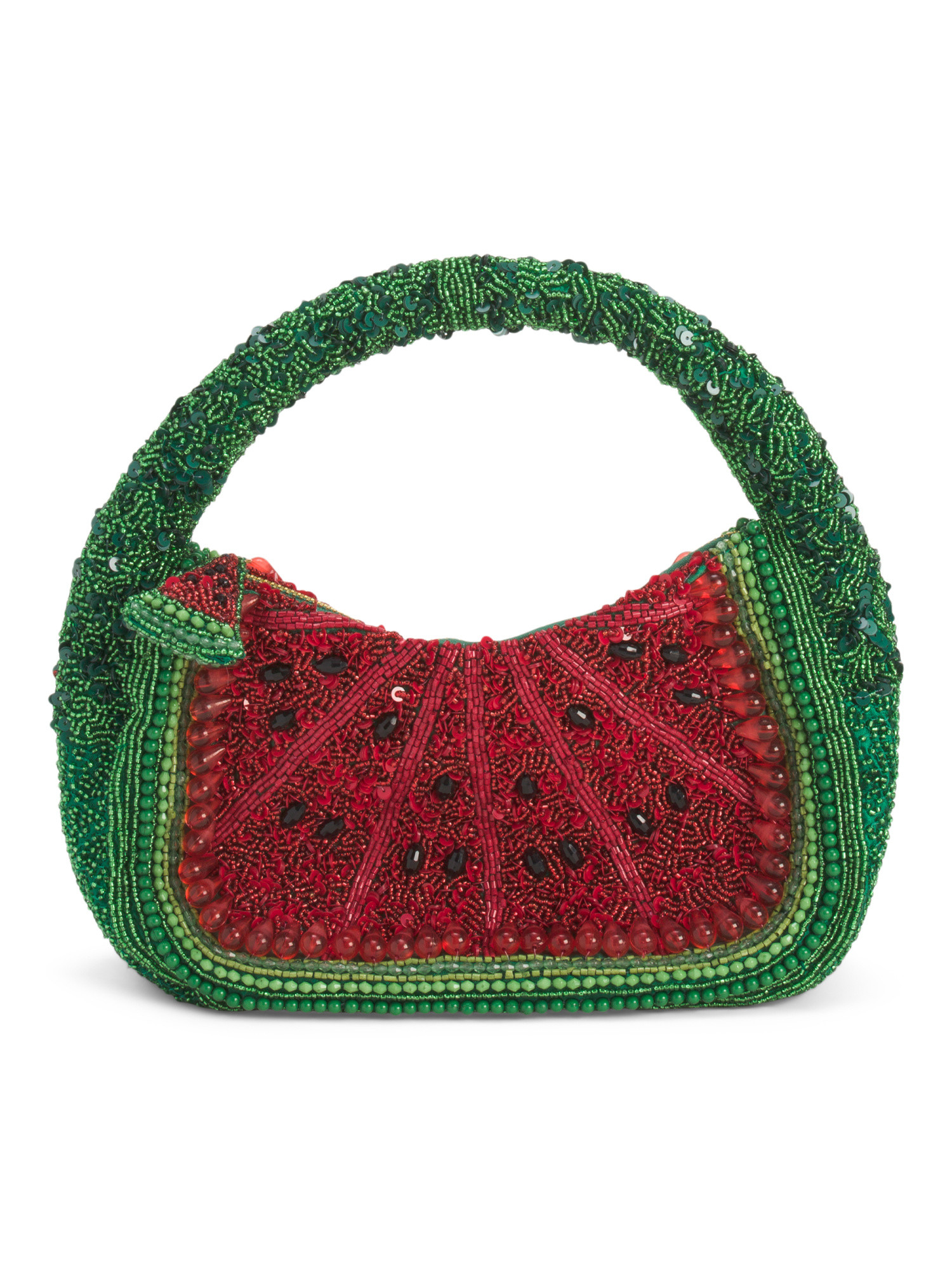 Beaded Watermelon Cresent Hobo Bag | Handbags | Marshalls | Marshalls