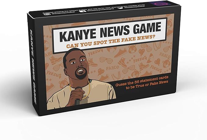 Bubblegum Stuff - Kanye News Game | Guess The Fake News Kanye Quote Comedy Card Game - Fun True O... | Amazon (US)