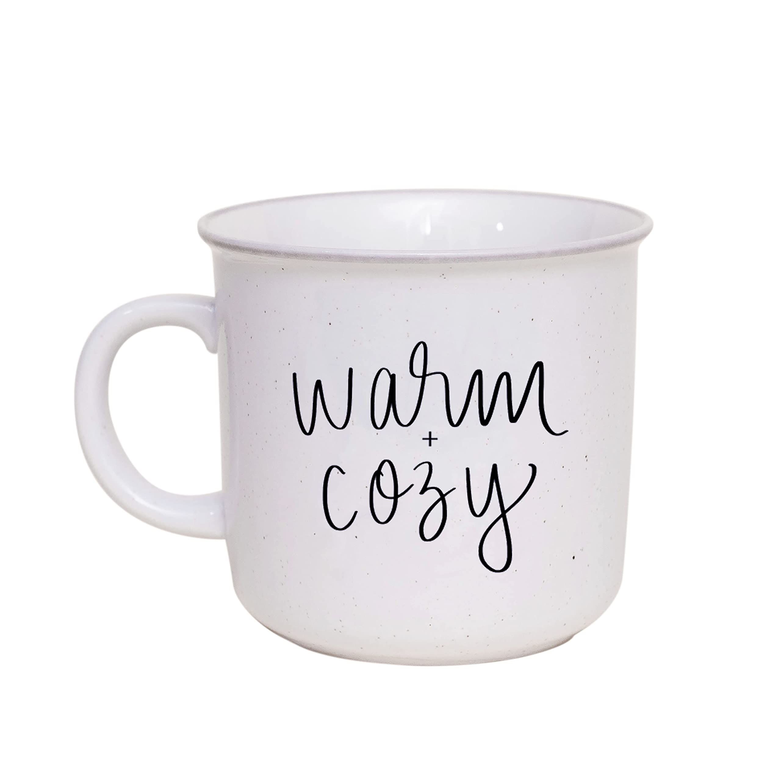 Sweet Water Decor Fall Coffee Mugs | Seasonal 16oz Ceramic Campfire Coffee Cup | Microwave & Dishwas | Amazon (US)