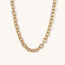 Drawn Cable Chain Necklace - $168 | Mejuri (Global)