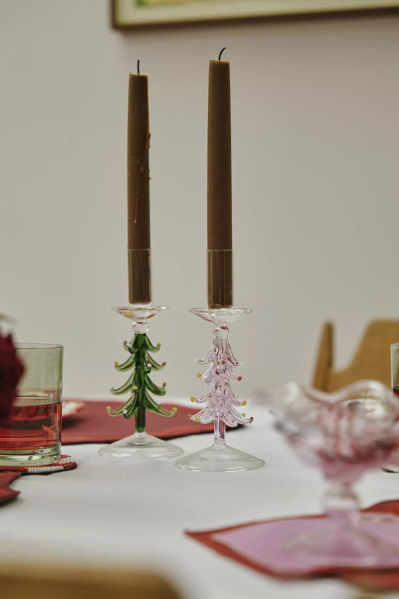 Holiday Tree Borosilicate Glass Candle Holder12 Reviews Reviews$34.00Perks Members: 30% Off In Ca... | Anthropologie (US)