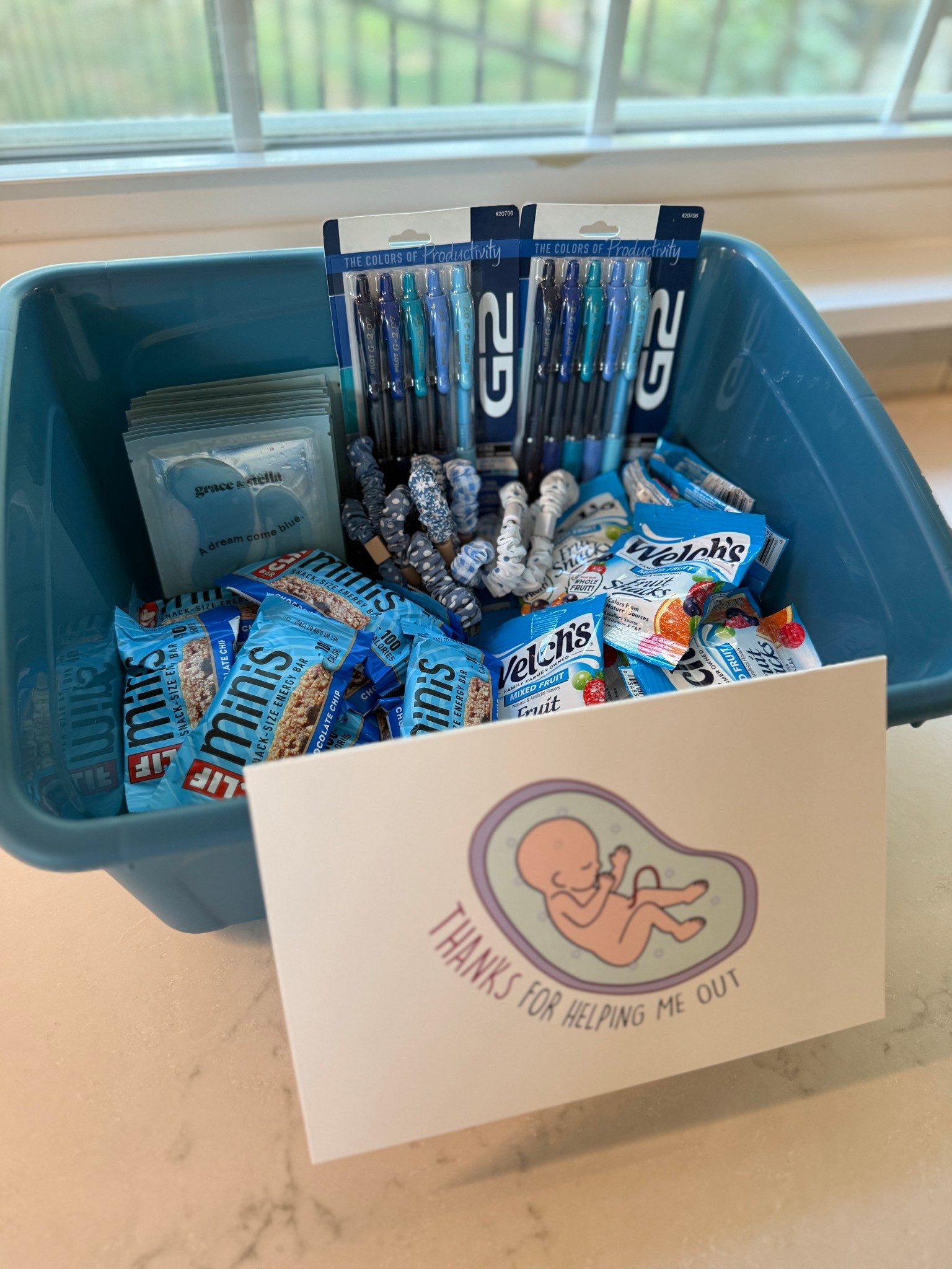 Nurse’s basket from baby W! All from Target and Amazon! I did this with my second baby and the nurses LOVED the gesture.

#LTKBump #LTKBaby #LTKFamily