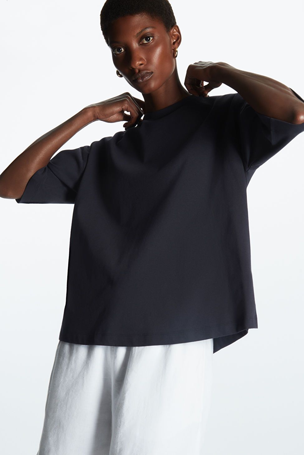 RELAXED-FIT A-LINE T-SHIRT | COS UK