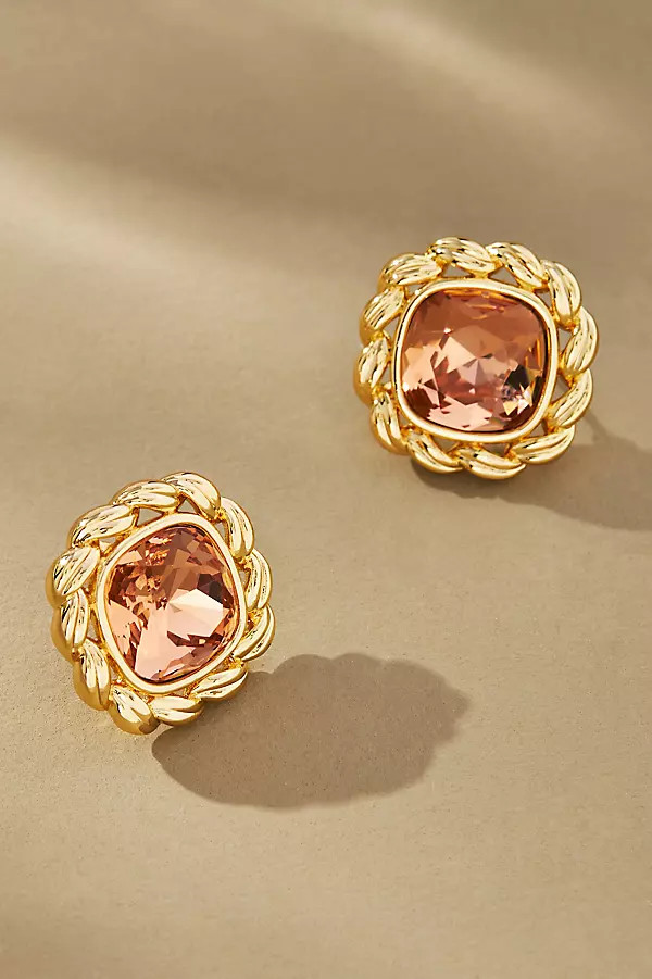 Nautical Crystal Post Earrings | Anthropologie (US)