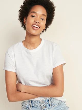 EveryWear Slub-Knit T-Shirt for Women | Old Navy (US)
