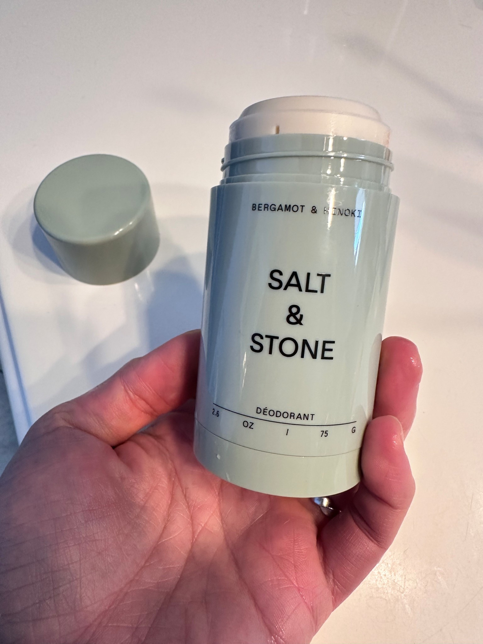 This deodorant lasts all day and smells so good. My husband and I have tried many different scents from this brand, and this one smells great without being overpowering. It works really well for odor, especially for an aluminum-free deodorant. It’s usually hard for me to find one that works, but this is definitely a keeper!

#whatsinmybag 

#LTKdayinmylife #LTKBeauty #LTKselfcare