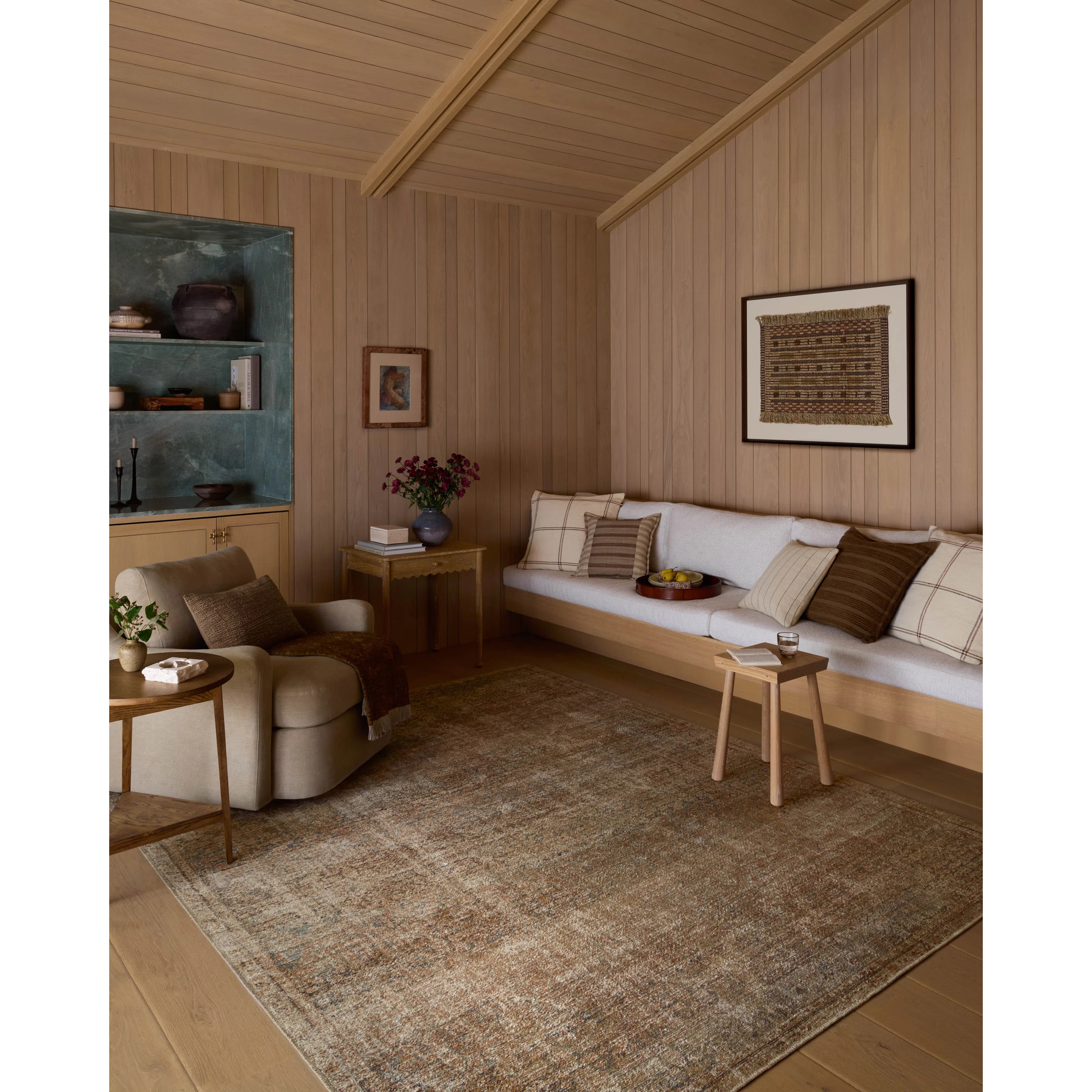 Amber Lewis x Loloi Cambria Ocean / Brick Area Rug | Wayfair | Wayfair North America