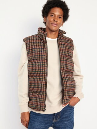 Full-Zip Bomber Vest for Men | Old Navy (US)
