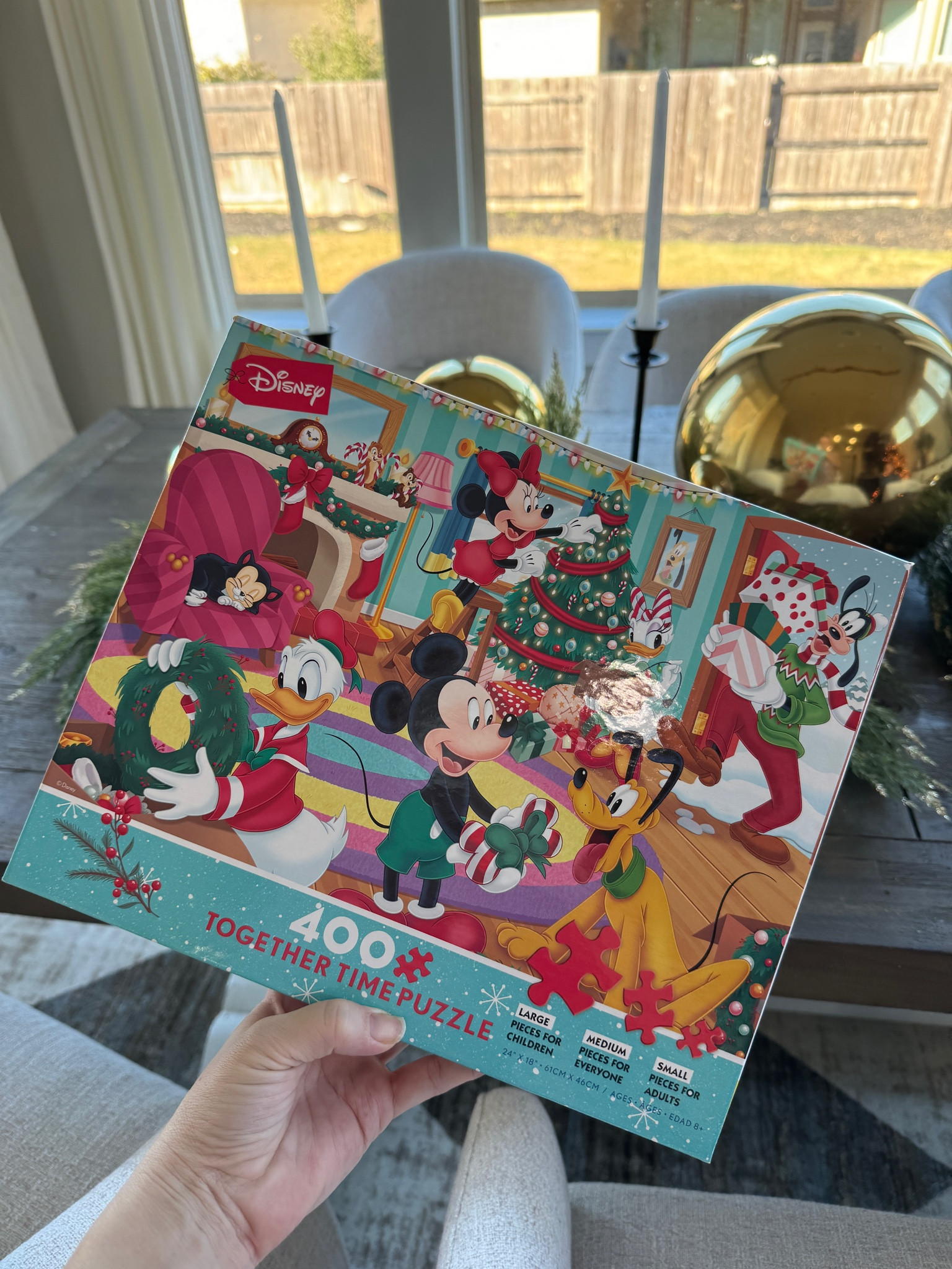 We love these together time puzzles! Large for kids, medium for everyone and small pieces for adults. Such a great way to get the whole family together and it’s cheap!

Holiday puzzles, puzzles for kids, kids holiday activities, things to do for kids



#LTKSeasonal #LTKHoliday #LTKKids