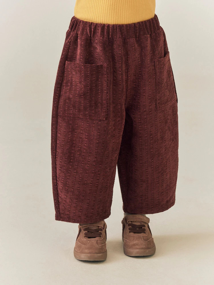 Chocolate Brown Soft Cord Trousers (3mths-7yrs) | Next EU