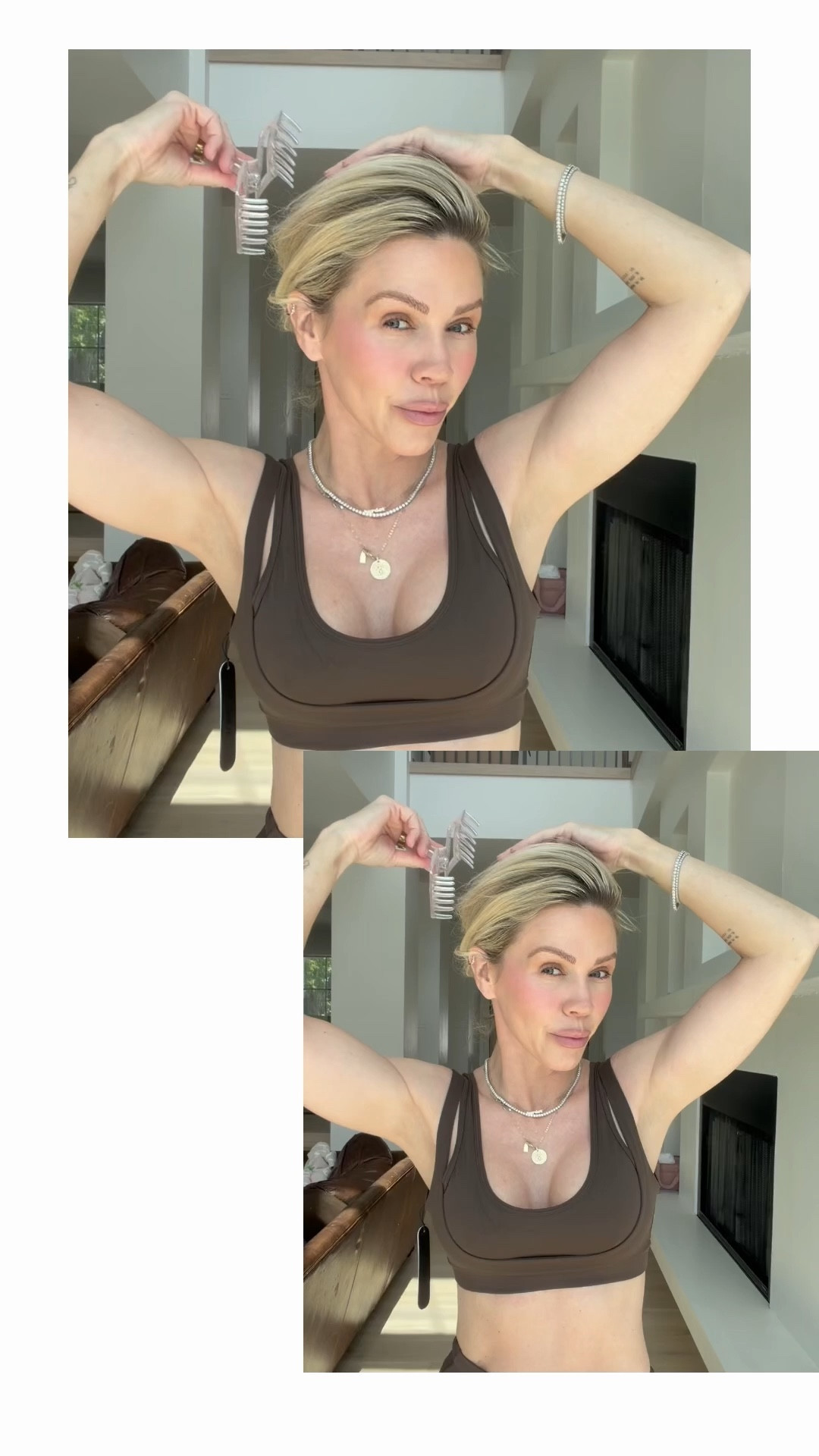 Let’s workout- this set is a new fav. i have the ones that look similar (alo) but I love these and the color. I also think more comfy than alo ones 

#LTKActive #LTKfitnessgoals #LTKOver40