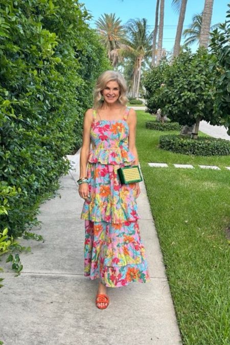 The perfect maxi dress for spring break! So flattering be and looks like a Zimmerman dress. I’m in size S  

#LTKtravel #LTKstyletip #LTKfindsunder100