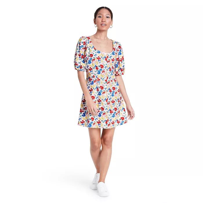 Floral Short Sleeve Button-Up Dress - RIXO for Target | Target