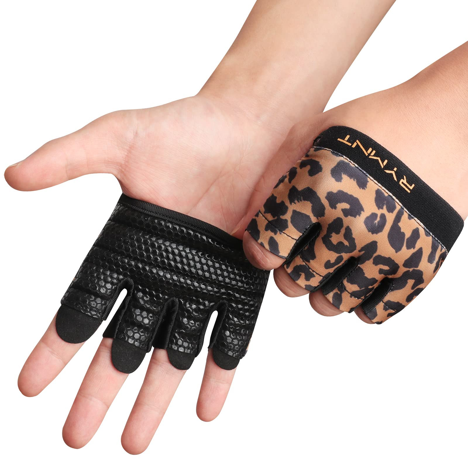 Minimal Workout Gloves,Short Micro Weight Lifting Gloves Grip Pads with Full Palm Protection & Ex... | Amazon (US)
