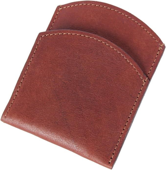 Col. Littleton Genuine Leather Front Pocket Wallet | Made in USA | Brown | Amazon (US)