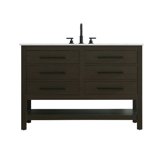 Sena 48-60" Single Sink Vanity | Pottery Barn (US)