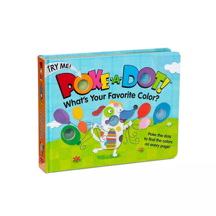 Melissa & Doug Children's Book - Poke-a-Dot: What's Your Favorite Color | Kohls | Kohl's