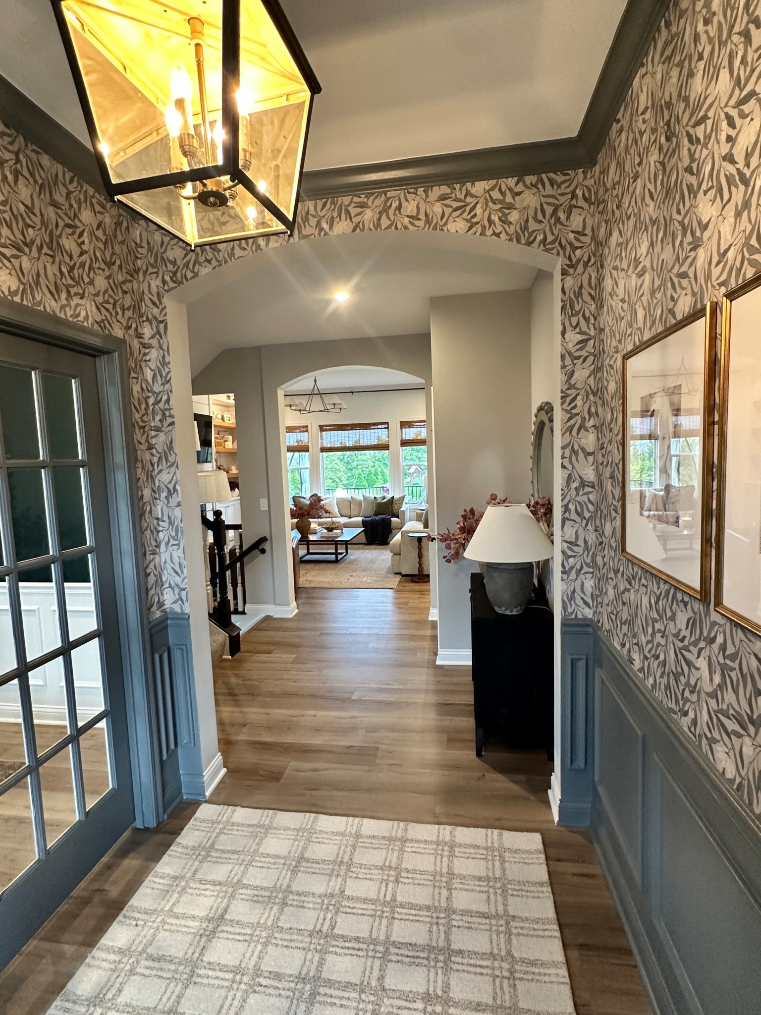 Wallpaper is "Windsor" by Aubrey Fairchild from @loomwell (my absolute FAVORITE wallpaper brand!)
Paint color: "Scattered Showers" by Sherwin Williams


#LTKFallSale #LTKHome