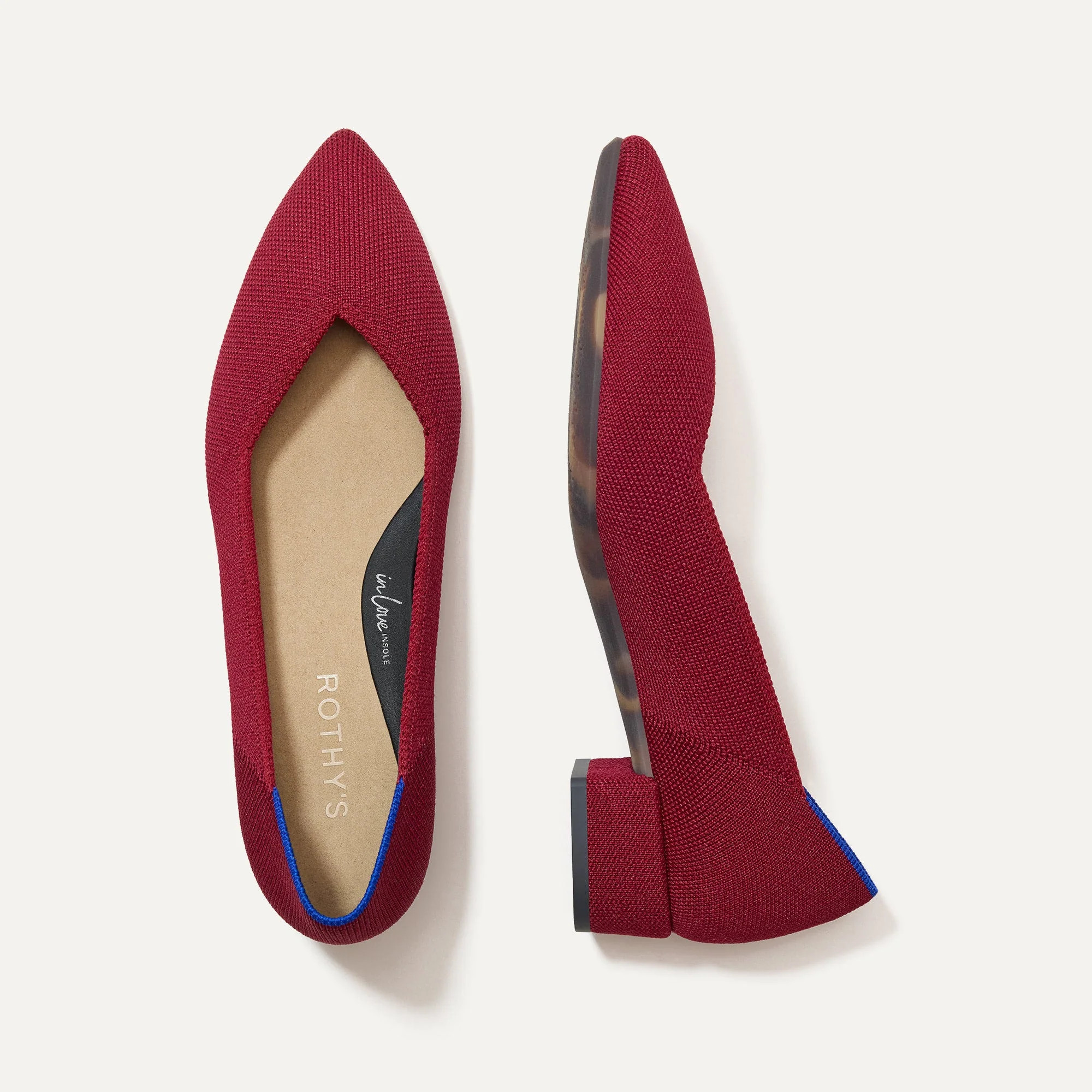 The High Point in Autumn Red | Rothy's | Rothy's