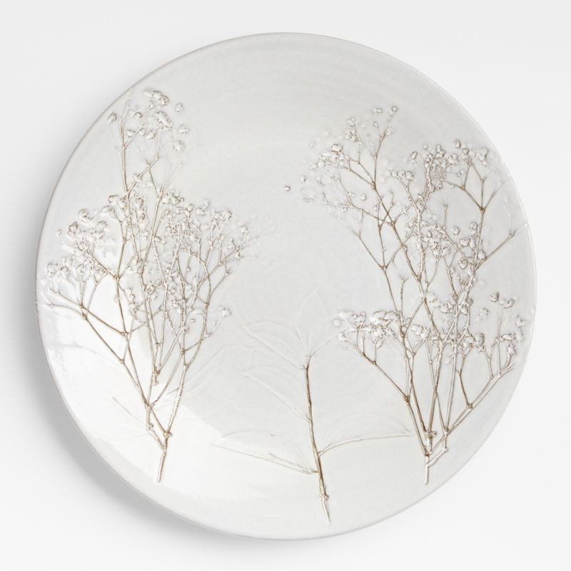 Pressed Floral Platter | Crate & Barrel | Crate & Barrel