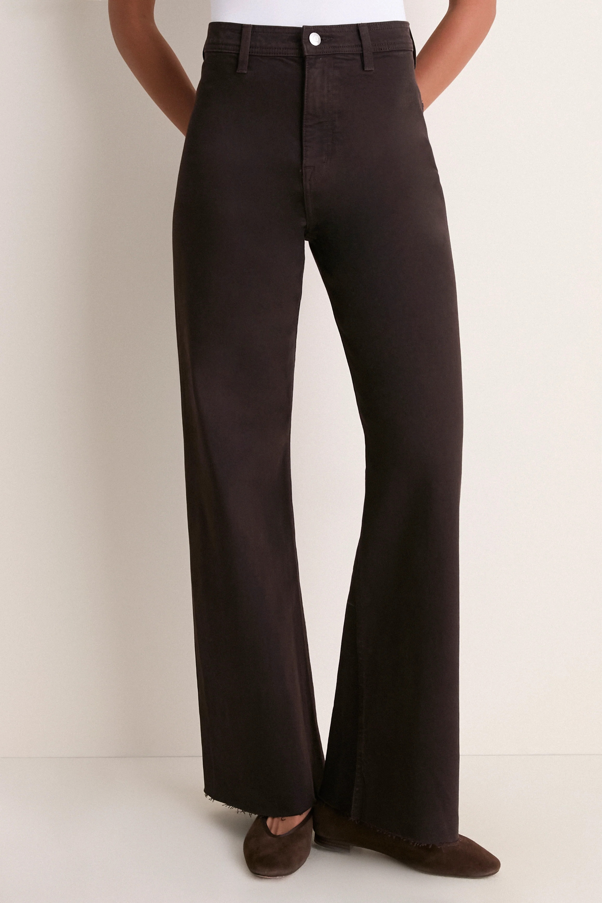 Mocha Penny High Rise Wide Leg | Tuckernuck (US)