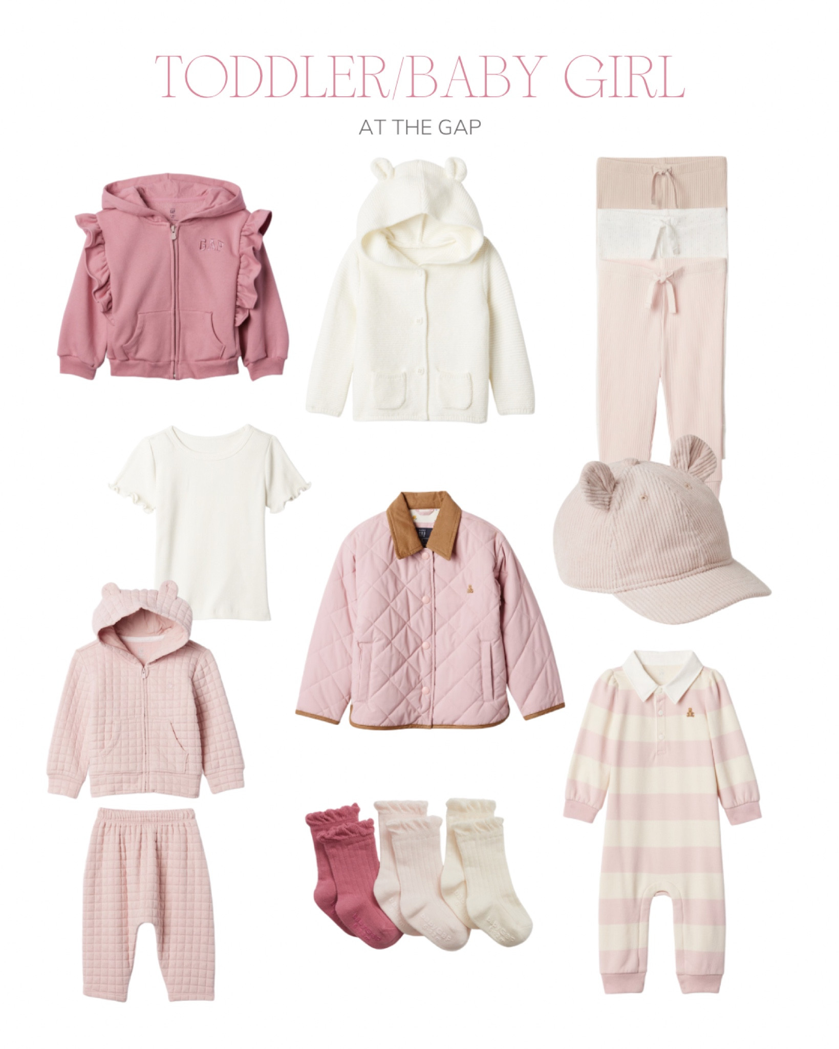 Toddler & Baby girl finds at Baby Gap 🎀