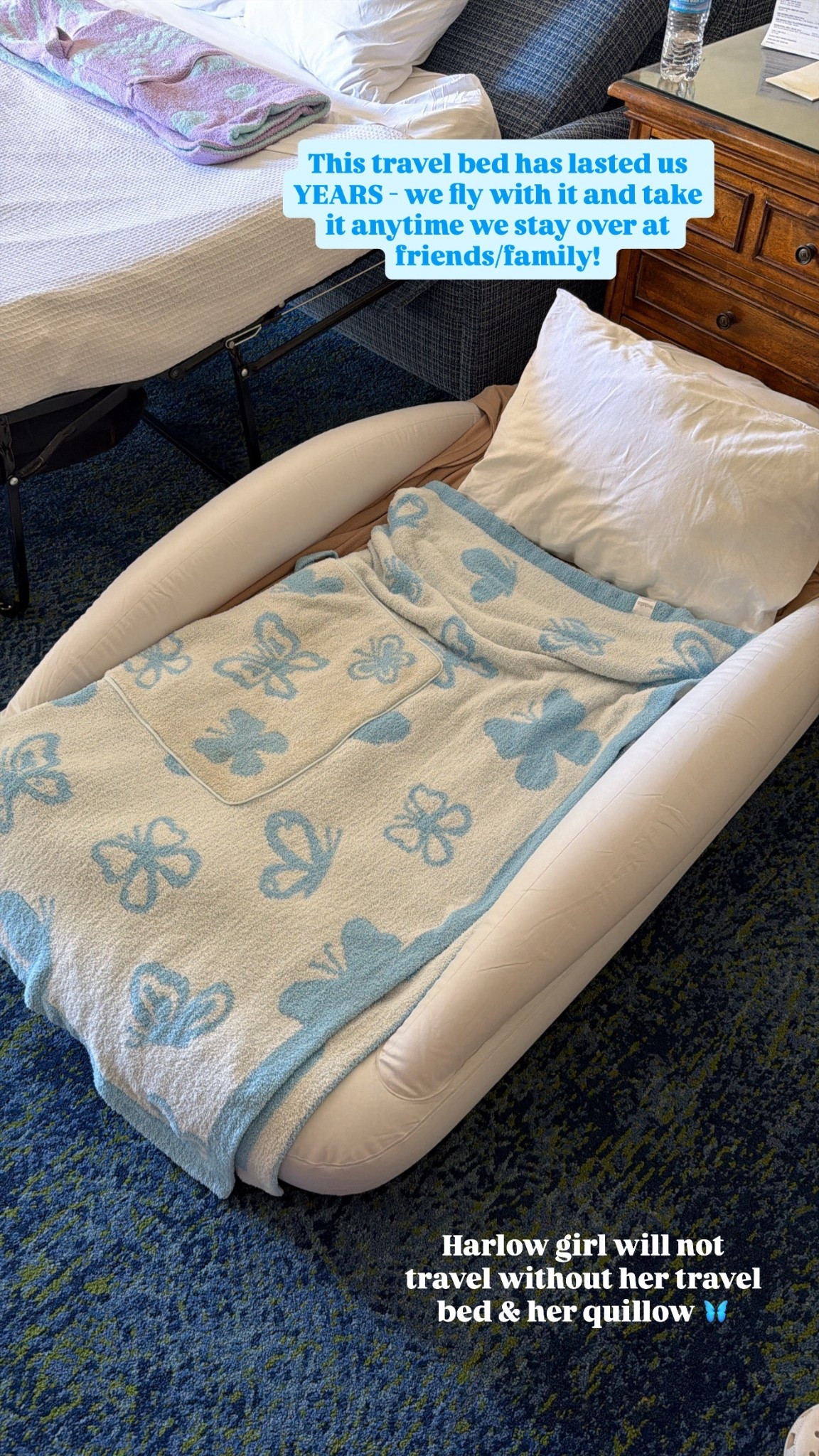 The best Amazon travel bed for kids🤍

#LTKKids #LTKmomlife #LTKTravel