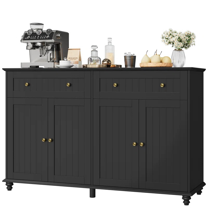 Lark Manor™ Arnolf 55.1'' Wide 2 Drawers Sideboard & Reviews | Wayfair | Wayfair North America