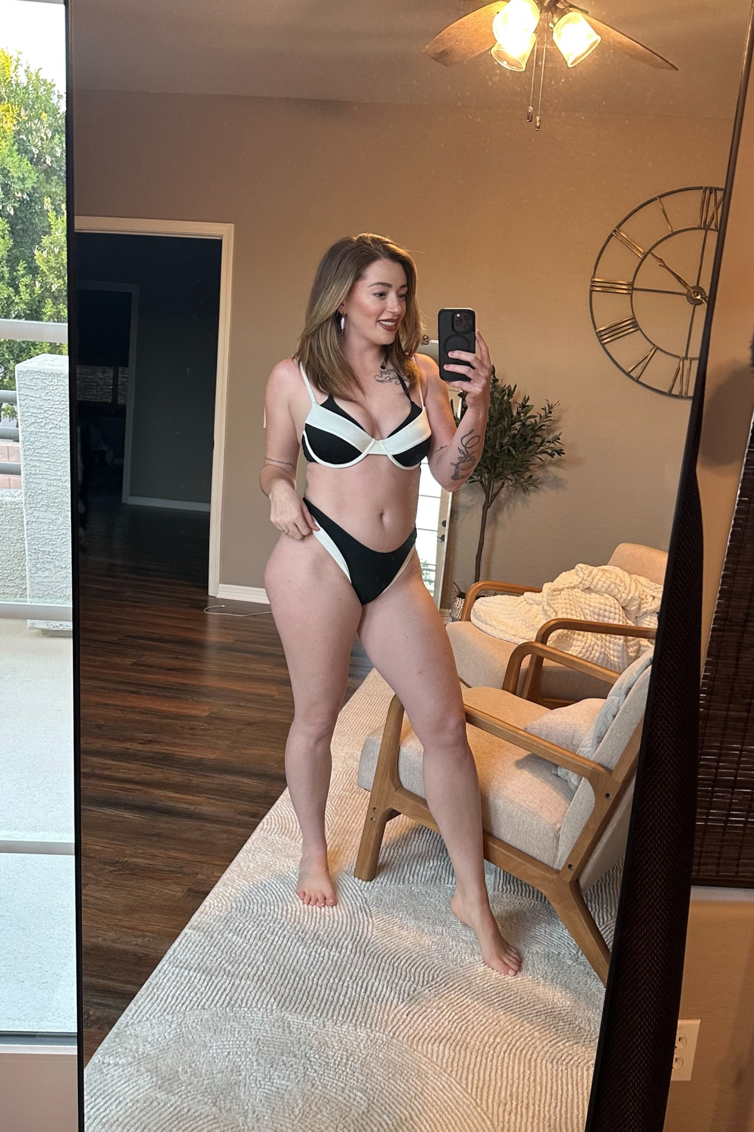 Obsessed with this bikini from Vetchy! 

The white and black make such an elegant combo! The underwear gives lots of support for the tatas! 🤍

Wearing a medium in top and buttom! 

Thank you Vetchy for this gift! #ad

#LTKSwim #LTKStyleTip #LTKGiftGuide