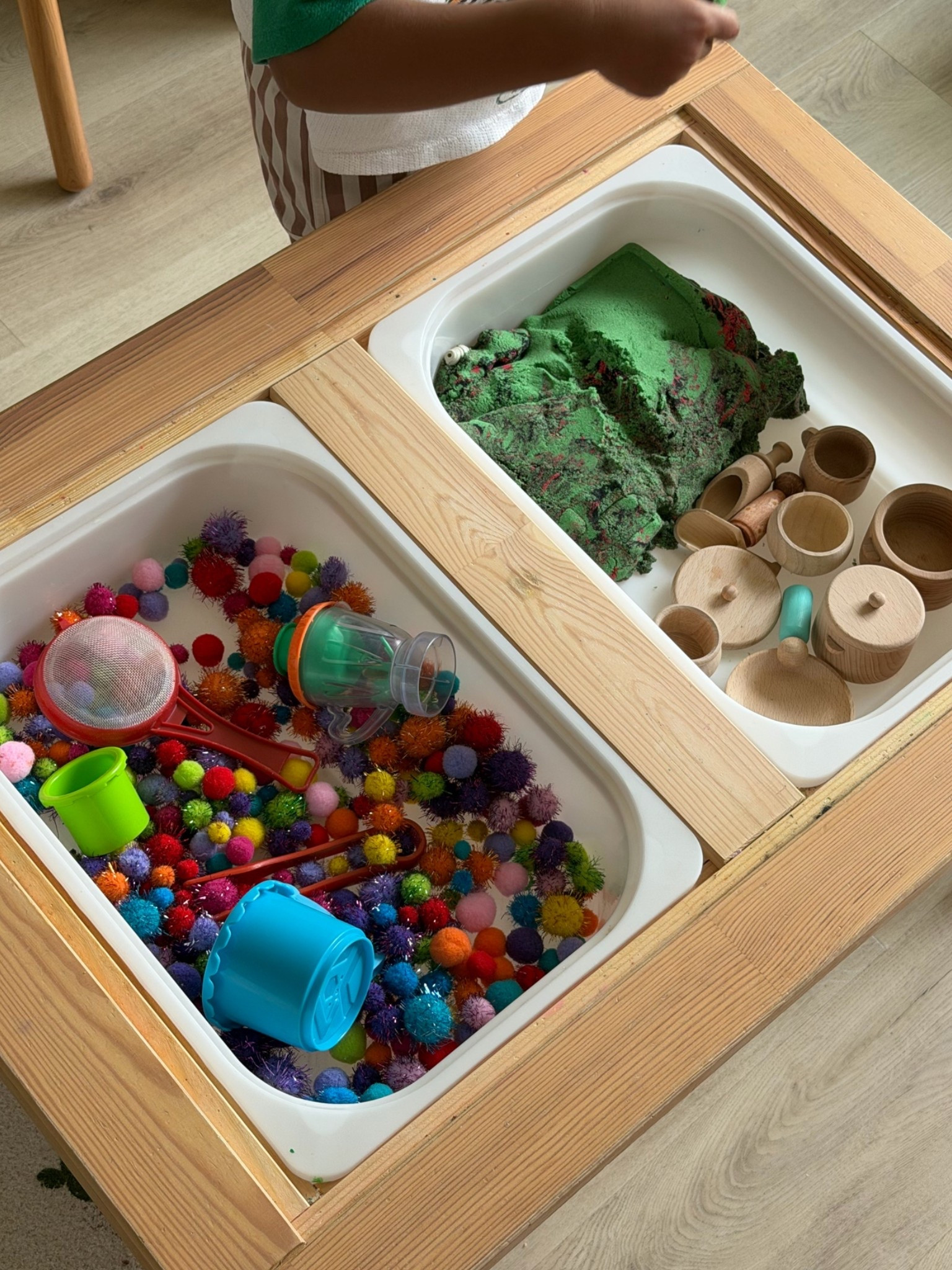 Sensory bin that keeps toddlers entertained for hours

#LTKmomlife #LTKKids #LTKdayinmylife