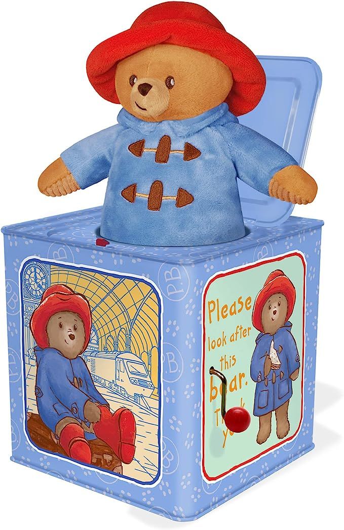 YOTTOY Paddington Bear Collection | Paddington for Baby Jack-in-The-Box Infant Plush Toy with Mus... | Amazon (US)