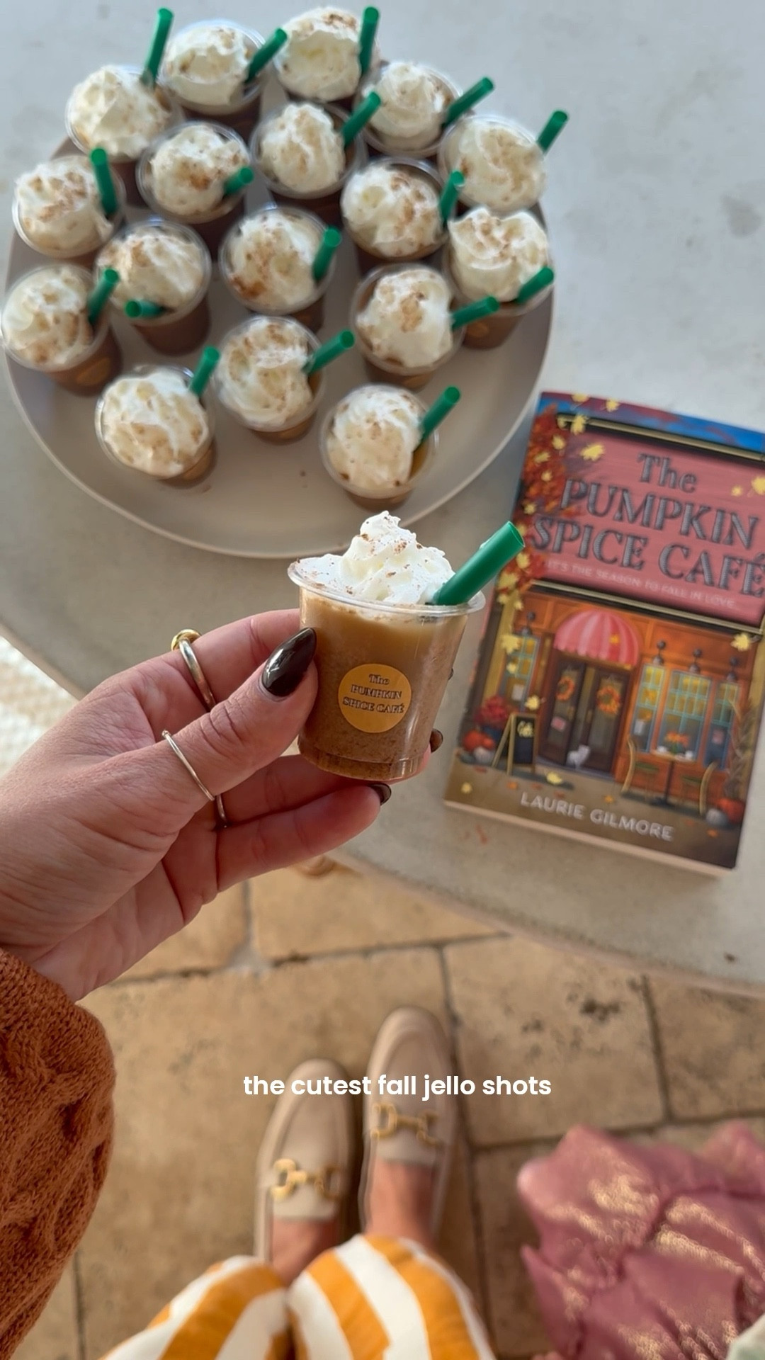 personalized PSL Jell-O shots for fall 😍🍂🙌🏼

#LTKHome #LTKHalloween #LTKSeasonal