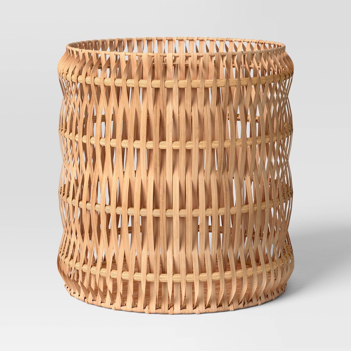Small Vertical Natural Weave Basket - Threshold™ | Target