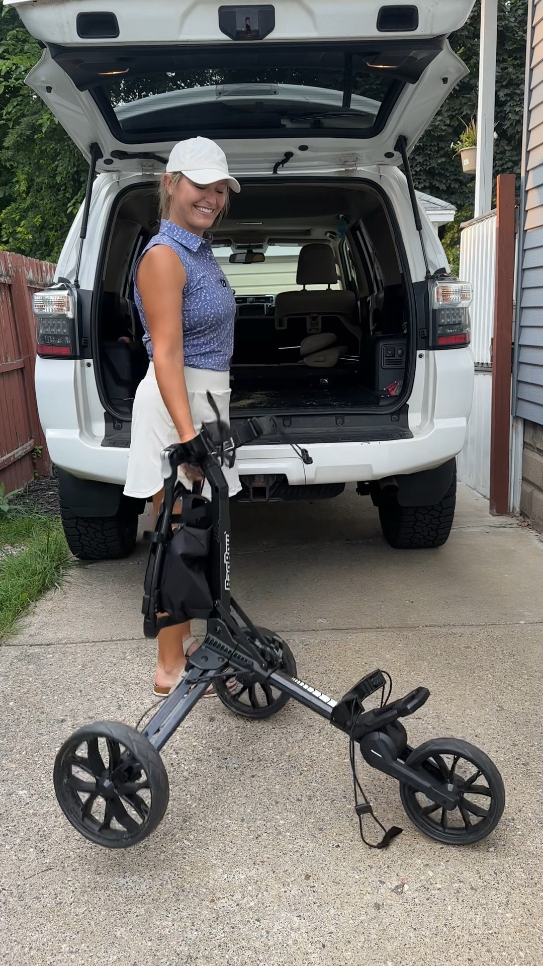 Bagboy push carts >>> highly recommend for walking rounds!!! You burn more calories, save money, and play better 🩶 it’s a must!! 

#LTKActive #LTKFitness #LTKItBag
