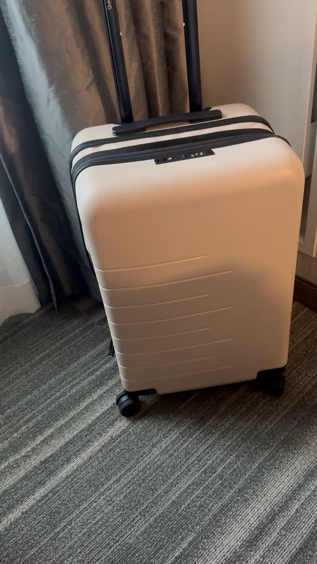 Rare Quince Sale.
This carry on luggage is lightweight. Wheels are smooth and rolls so easy.
My daughter used it for our NYC trip and she loves it! There is a compact size, small  carry-on and regular carry-on. Thsi is the regular carry-on. Check
Out the other Quince sale today only! 

#LTKHoliday #LTKCyberWeek #LTKGiftGuide