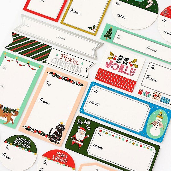 Be Jolly Christmas Gift Labels | Paper Source | Paper Source