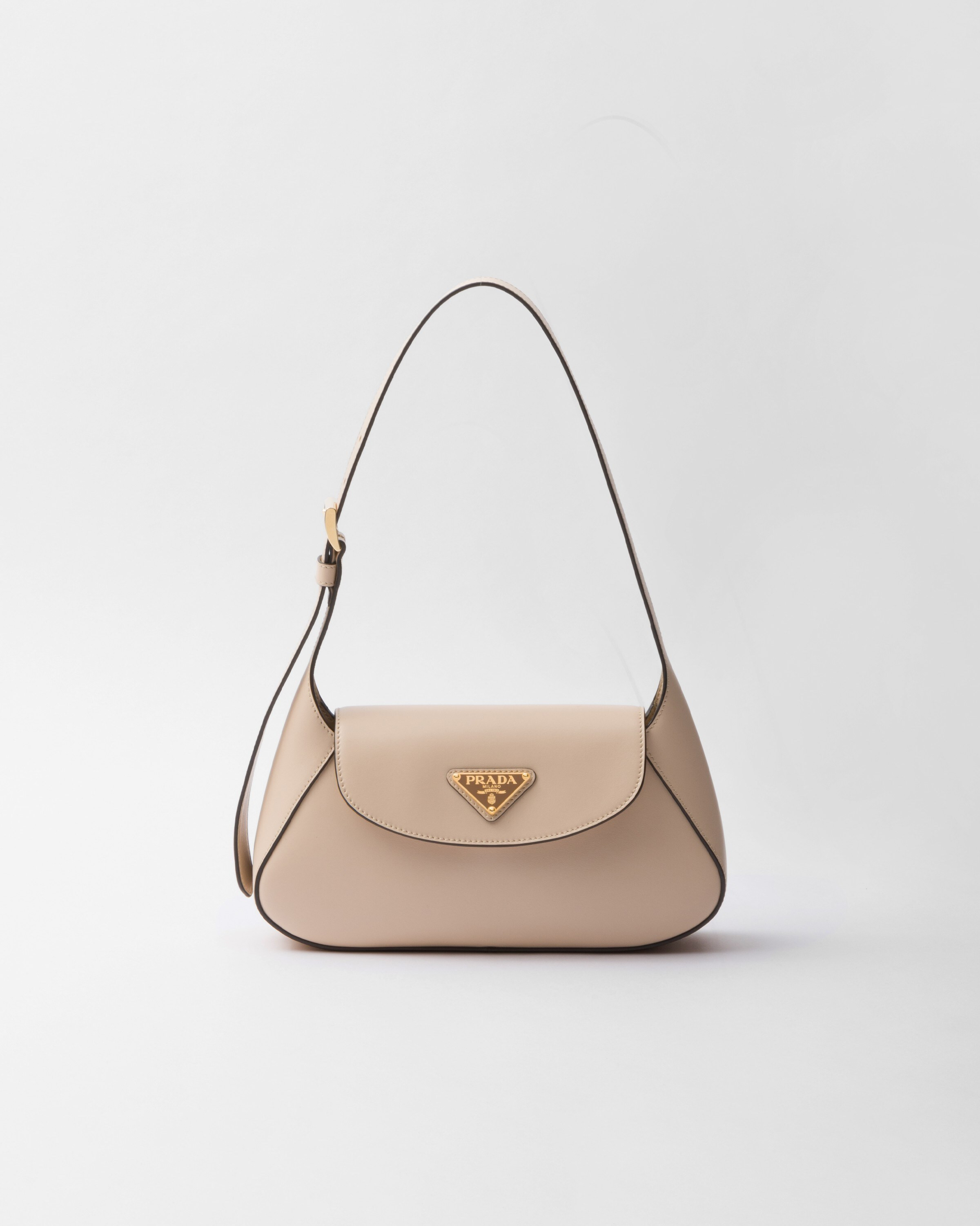 Small leather shoulder bag | Prada US