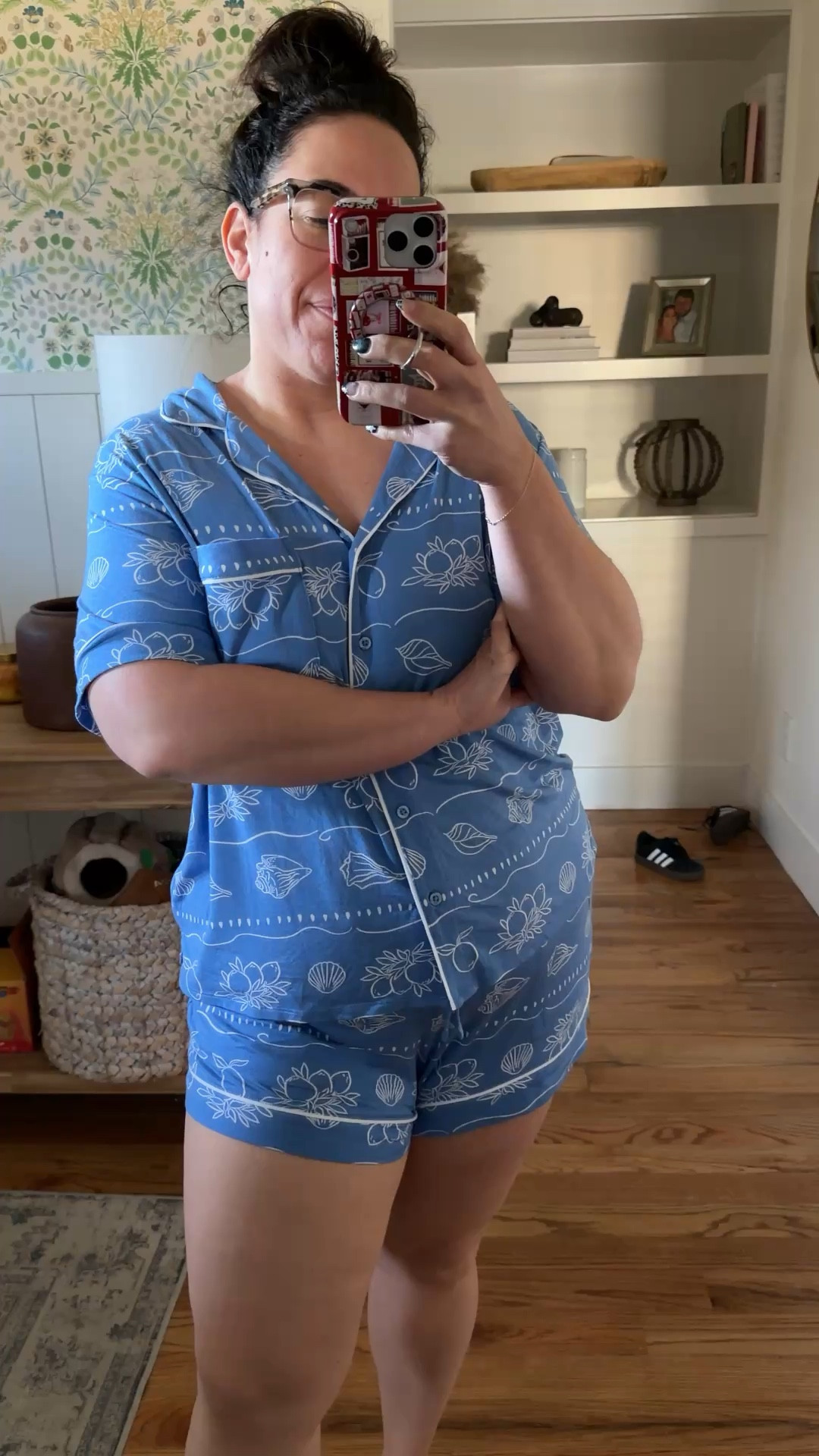 Target always has the best pjs! These are so comfy and I love the little shell details ☁️☁️☁️

#LTKBeauty #LTKMidsize #LTKmorningroutine