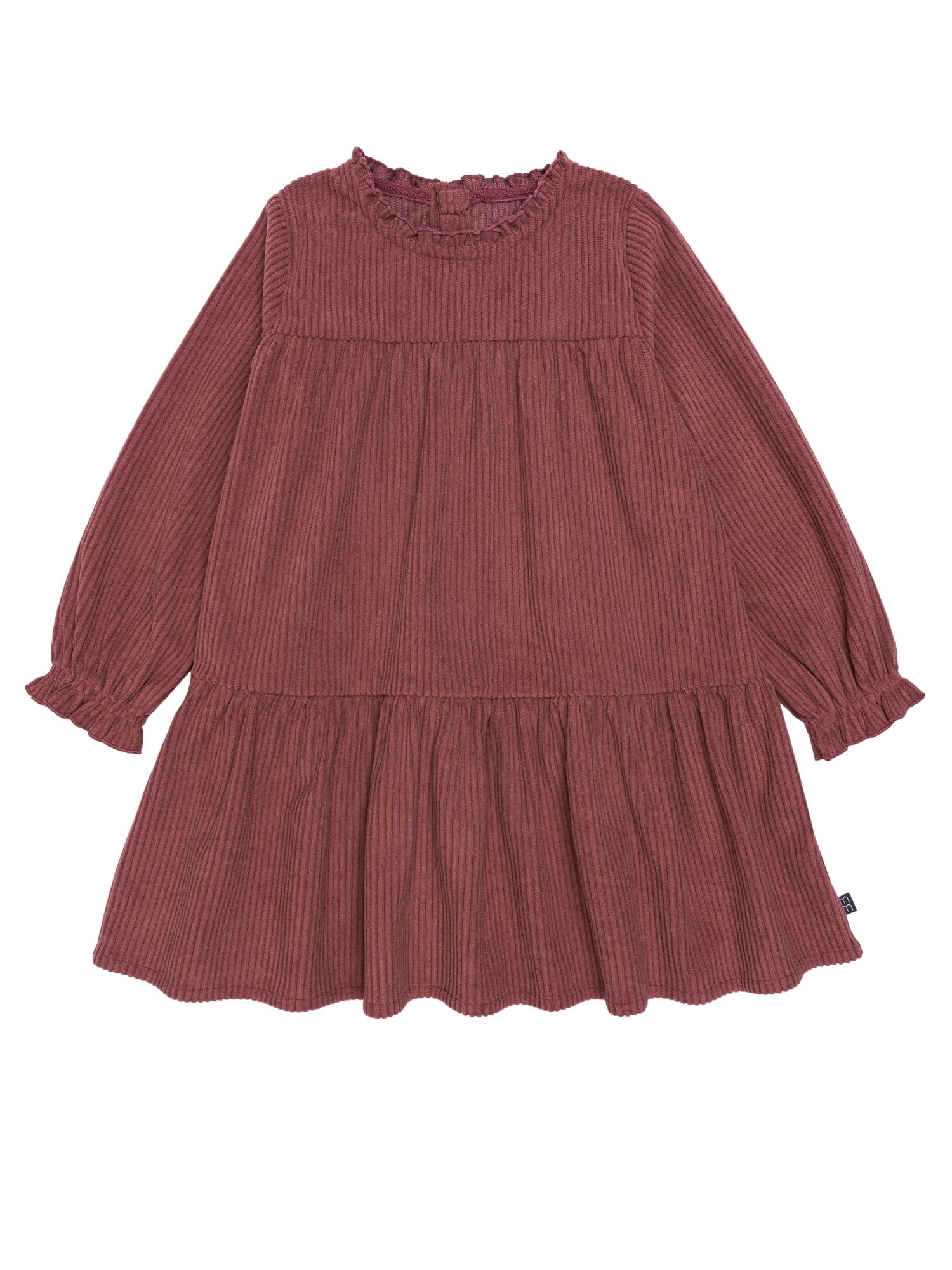 Modern Moments By Gerber Toddler Girl Dress with Ruffles, Sizes 12 Months - 5T | Walmart (US)