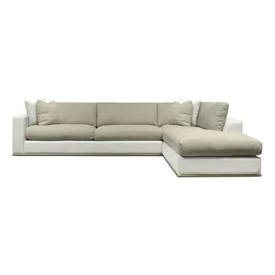 3 - Piece Leather Sectional | Wayfair North America