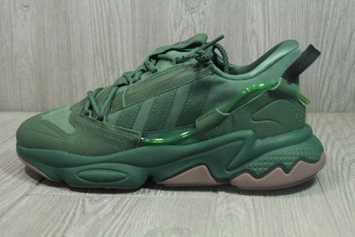 NEW Adidas Originals Green Ozweego Zip Marathon Running Shoes Gz2646 Mens 8.5 | eBay US