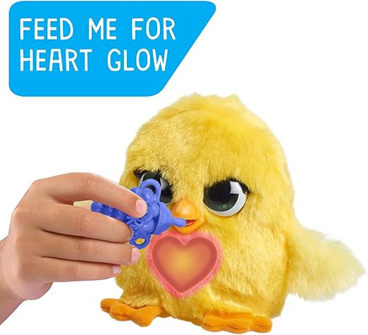 Just Play furReal Fuzz-A-Lots Chick Interactive Toy, 3.75-inch Realistic Plush with Over 25 Sound... | Amazon (US)