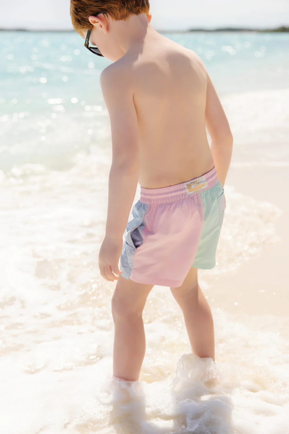 Country Club Colorblock Trunks - Preppy Pastels | The Beaufort Bonnet Company