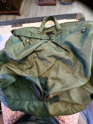 Vintage US Military Flyer’s Helmet Bag 8415-00-782-2989 Unicor Green nylon EUC  | eBay | eBay UK
