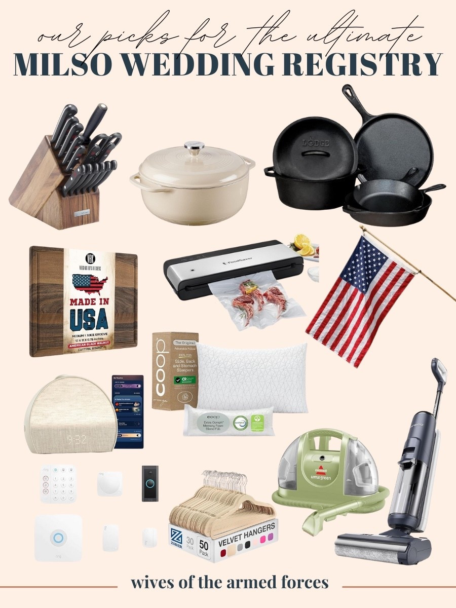 The ultimate wedding registry for your upcoming military marriage ❤️

#LTKWedding