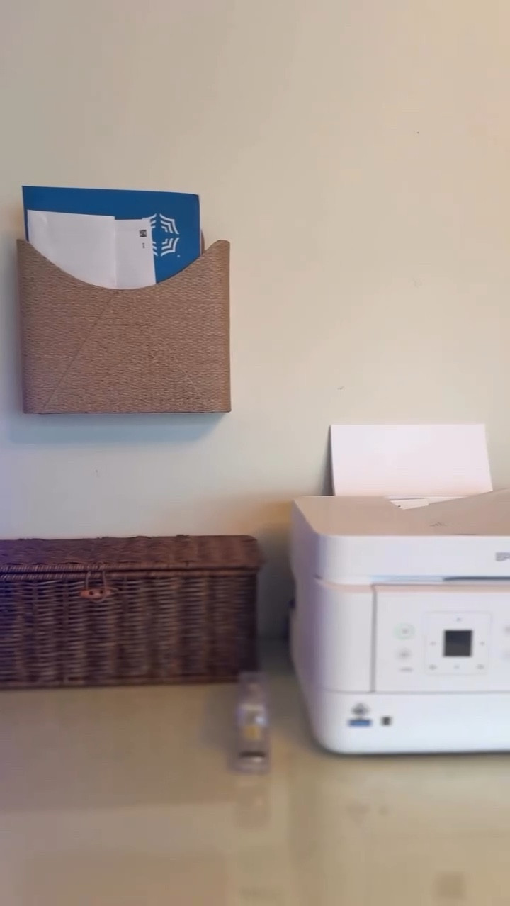 Finally gave the mail a home. And I’m loving this find. 

COMMENT: MAIL to get link sent to your inbox directly 

#mailorganizer #officeorganization #ltkhome #targetfinds #organizationideas