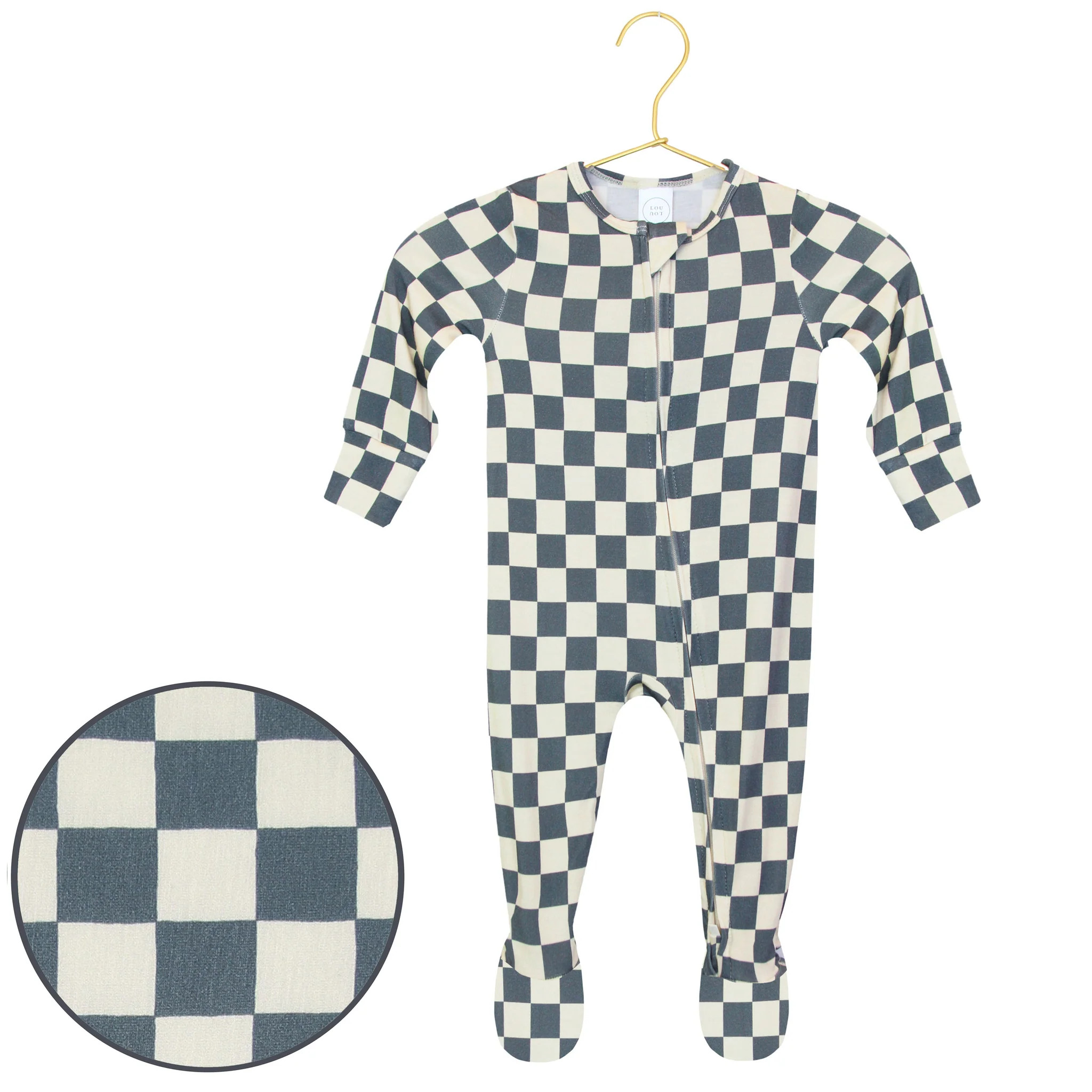 Miles Zipper Footies | Lou Lou & Company